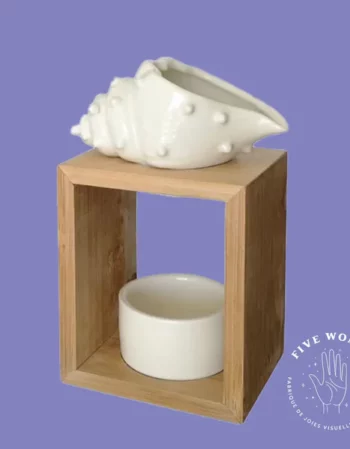 brûle-parfum - coquillage
