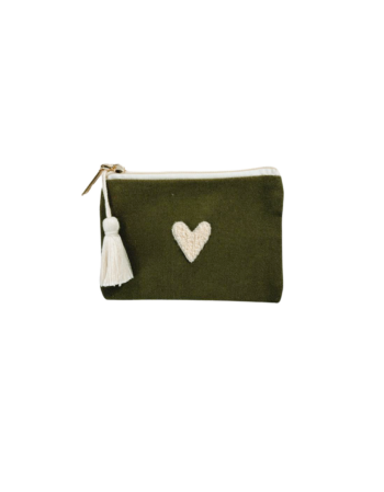 Porte-monnaie love - vert