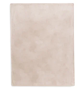 miffy nougat/coral fleece - couverture berceau
