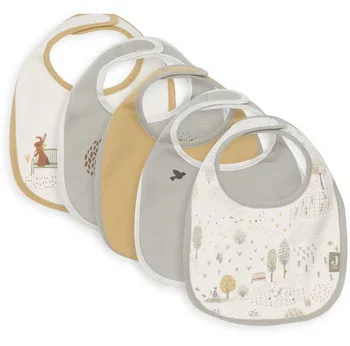 tiny park - pack de 5 bavoirs