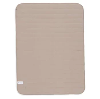 velvet rib/milky coffee - couverture berceau
