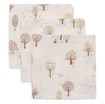 tiny park - pack de 3 débarbouillettes