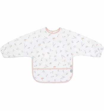 lovely birds - bavoir à manches