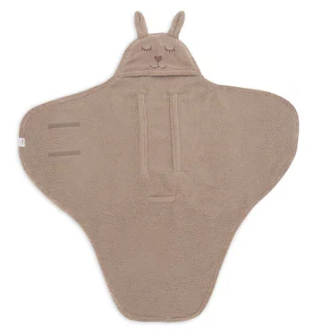 milky coffee cloudy rib - couverture portefeuille bunny