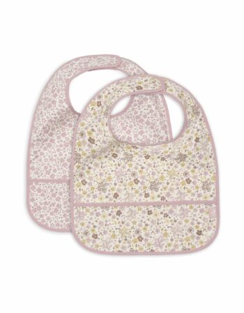 flower fairies - pack de 2 bavoirs imperméables