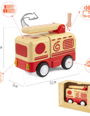 Routoudou - mini camion de pompier