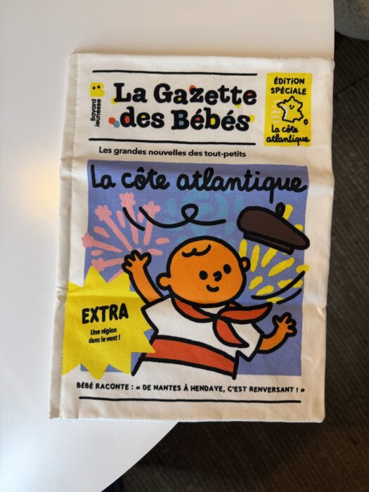 livre bébé en tissu – gazette « côte atlantique »