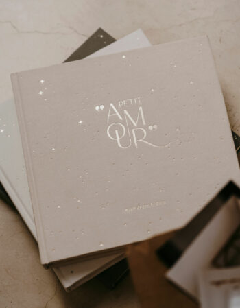 livre de naissance - beige