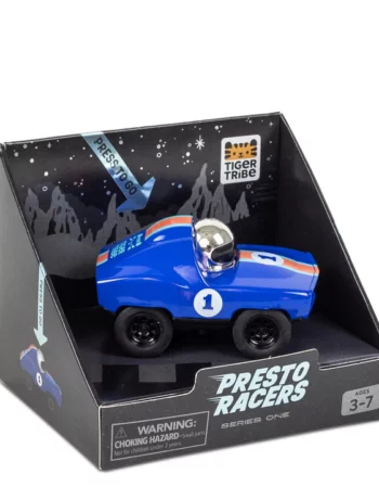 voiture presto racers - jet bleue