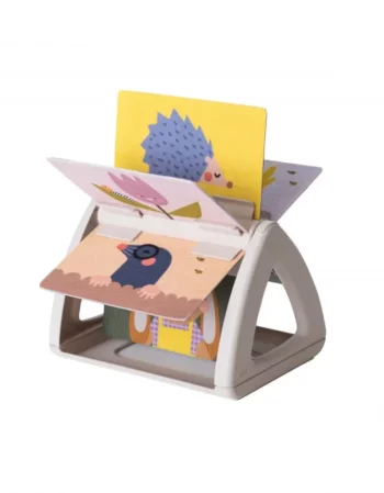 tummy-time spinning book