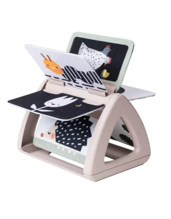 black & white spinning book