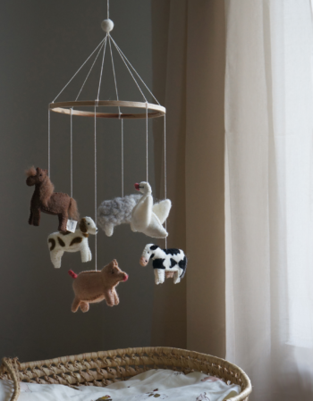 mobile - animaux de la ferme