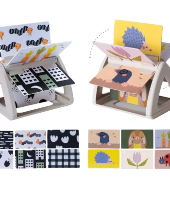 tummy-time spinning book