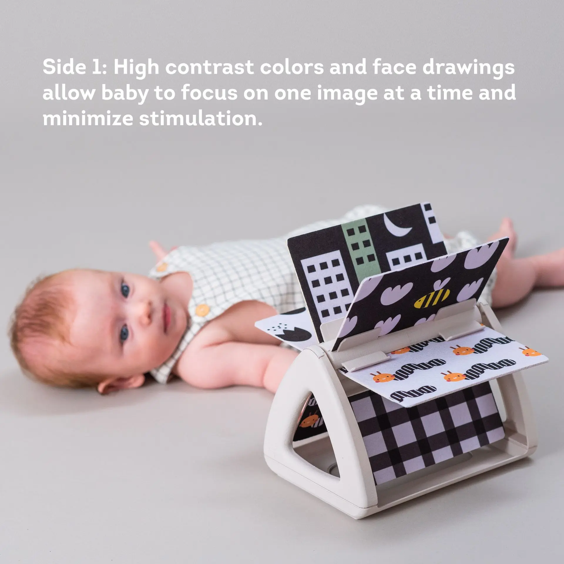 Tummy time spinning book #2