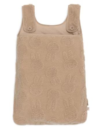 miffy jacquard teddy biscuit - sac de rangement