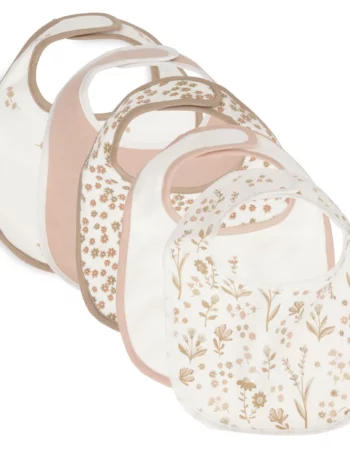 Bloomy - pack de 5 bavoirs
