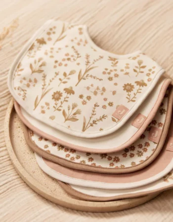 Bloomy - pack de 5 bavoirs