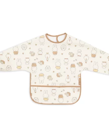 miffy family farm - bavoir à manches