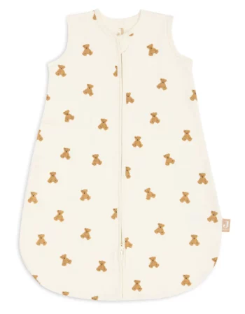 little waffle & teddy bear - gigoteuse naissance jersey