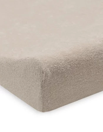 oatmeal & sand - pack de 2 housses matelas à langer éponge