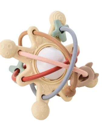 hochet de dentition galaxy - beige