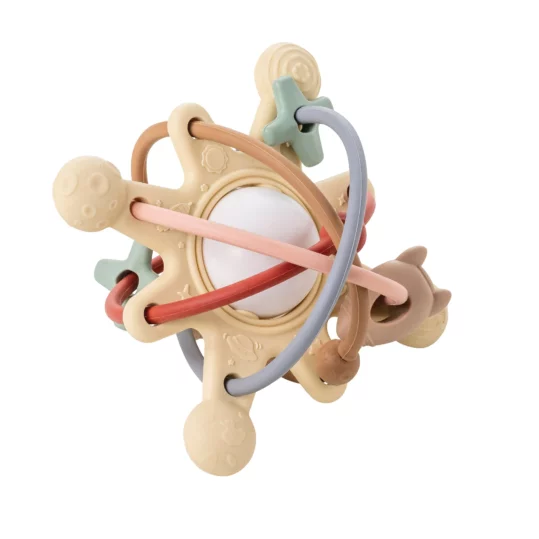 hochet de dentition galaxy – beige