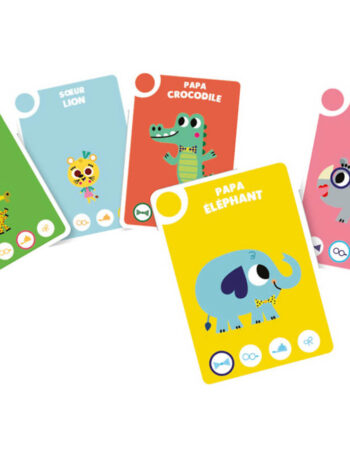 jeu de cartes - mon premier jeu de 5 familles