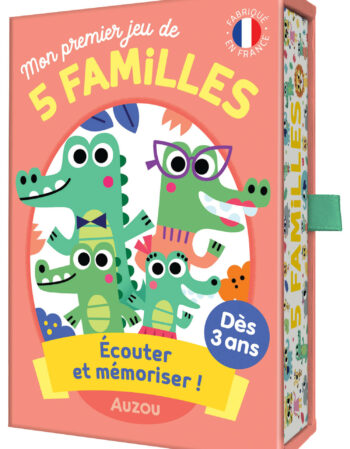 jeu de cartes - mon premier jeu de 5 familles