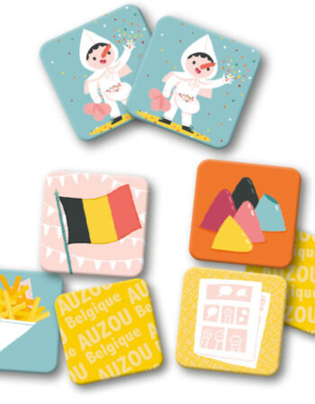 jeu de memory - scpécial Belgique
