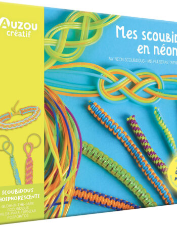 mon coffret d'artiste - mes scoubidous en néon