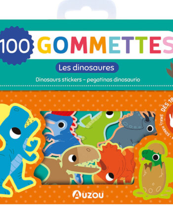 100 gommettes - les dinosaures