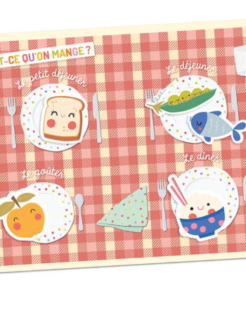 ma pochette d'aimants - dans mon assiette