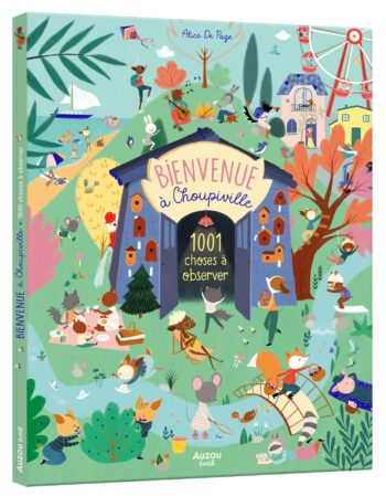 livre - choupiville 1001 chose à observer