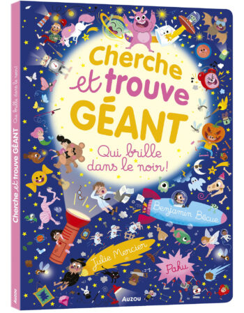livre - cherhce et trouve géant qui brille dans le noir