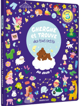 livre - cherche et trouve des tout-petits - au dodo