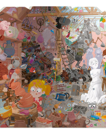 livre - cherche et trouve l'atelier de la comtesse gribouillage