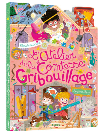 livre - cherche et trouve l'atelier de la comtesse gribouillage