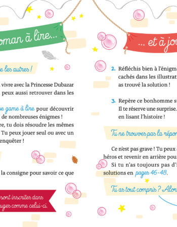 Livre énigme - mousse aux abris