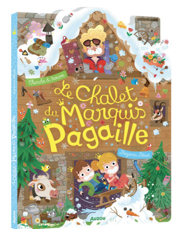 livre - cherche et trouve - le chalet du marquis pagaille
