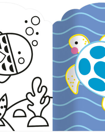 je colorie sans dépasser - animaux de la mer