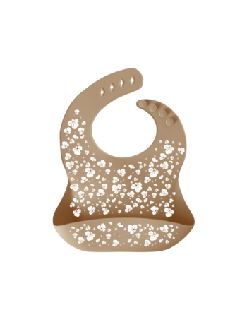 pois de senteur - bavoir en silicone