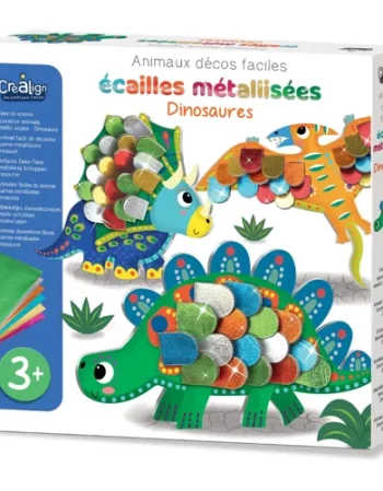 écailles métallisées - Dinosaures