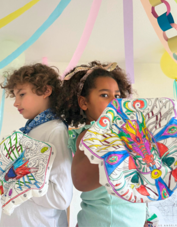 coloriages gonflables - kit épée et bouclier lumineux