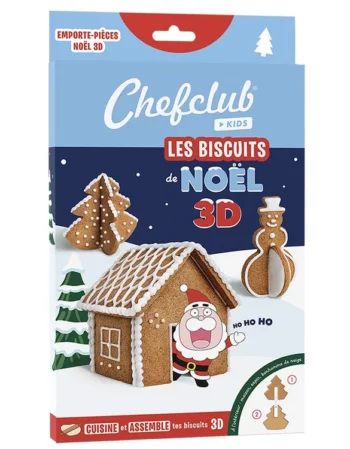 Emporte-pièces - La maison d'hiver 3D