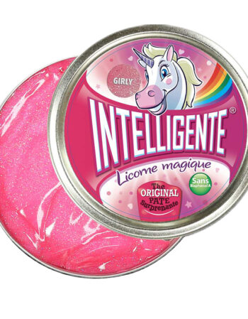 Pâte intelligente grande - licorne magique girly