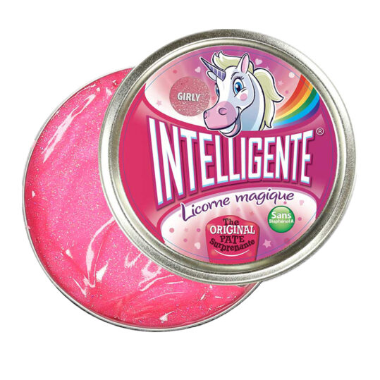 Pâte intelligente grande – licorne magique girly