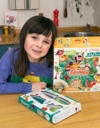 Coffret : Les Super Légumes et le couteau