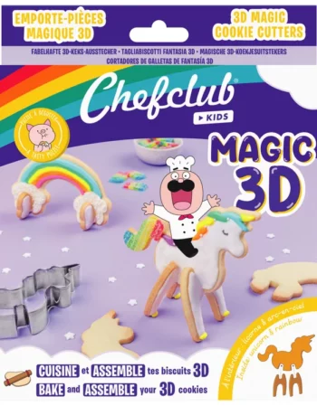 Emporte-pièces - Licorne & Arc-en-Ciel 3D